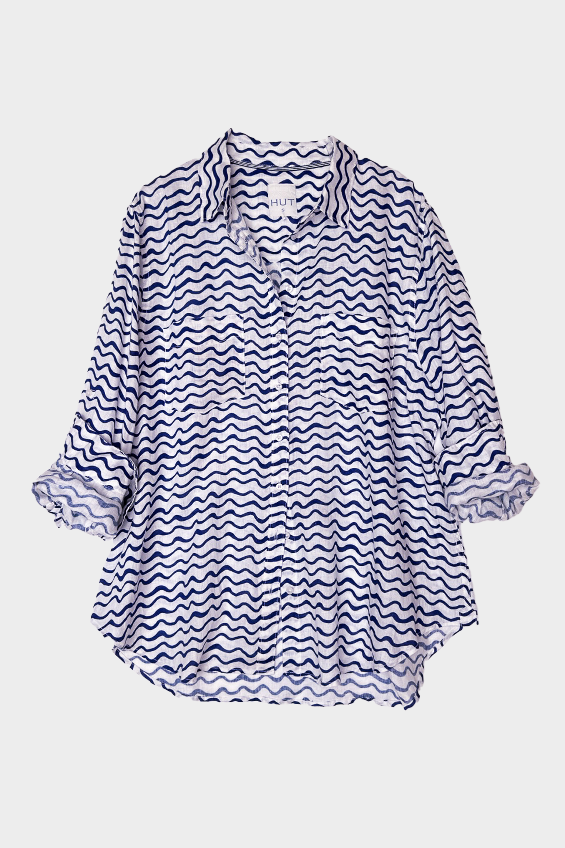 High Tide Boyfriend Linen Shirt
