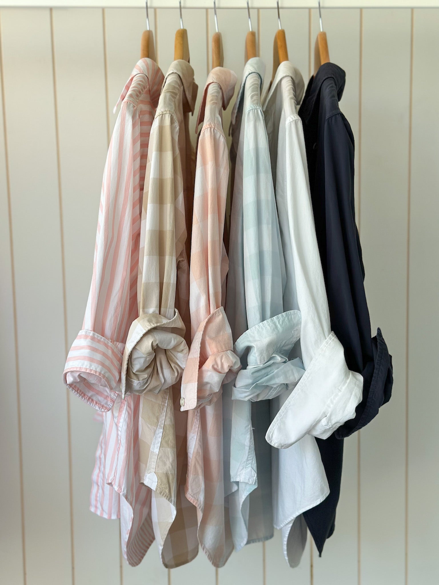 Taupe Gingham Sophia Shirt