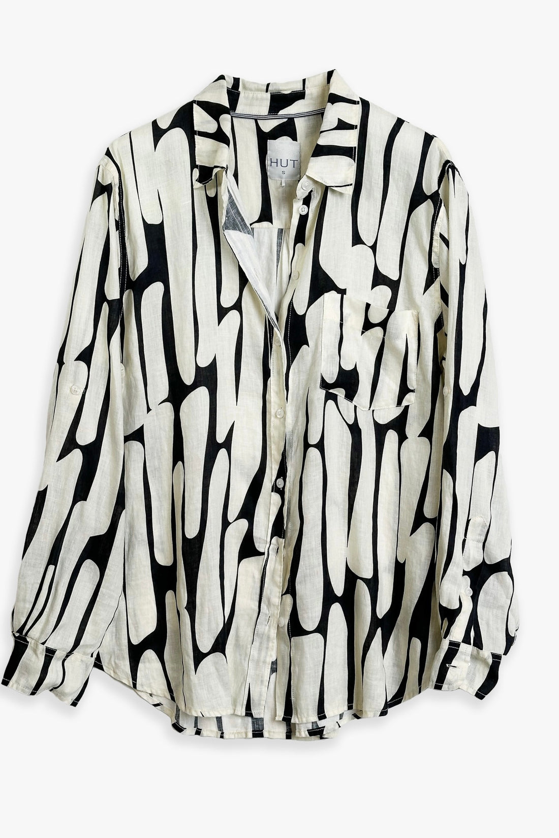 Summer Silhouette Boyfriend Linen Shirt