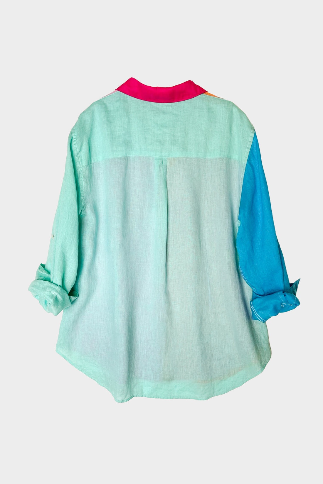 Hopscotch Boyfriend Linen Shirt