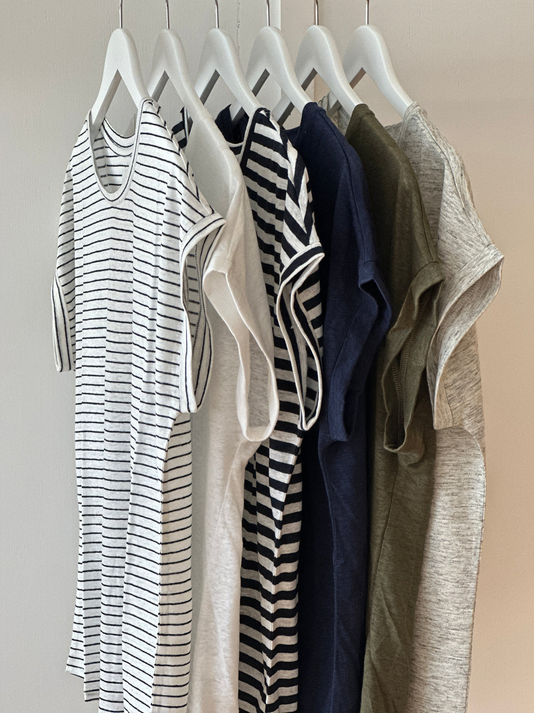 Grey Marle Linen Tee