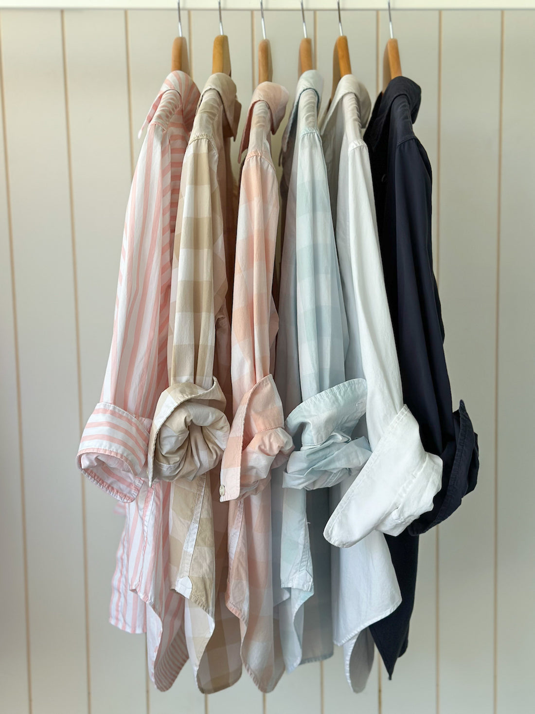Taupe Gingham Sophia Shirt