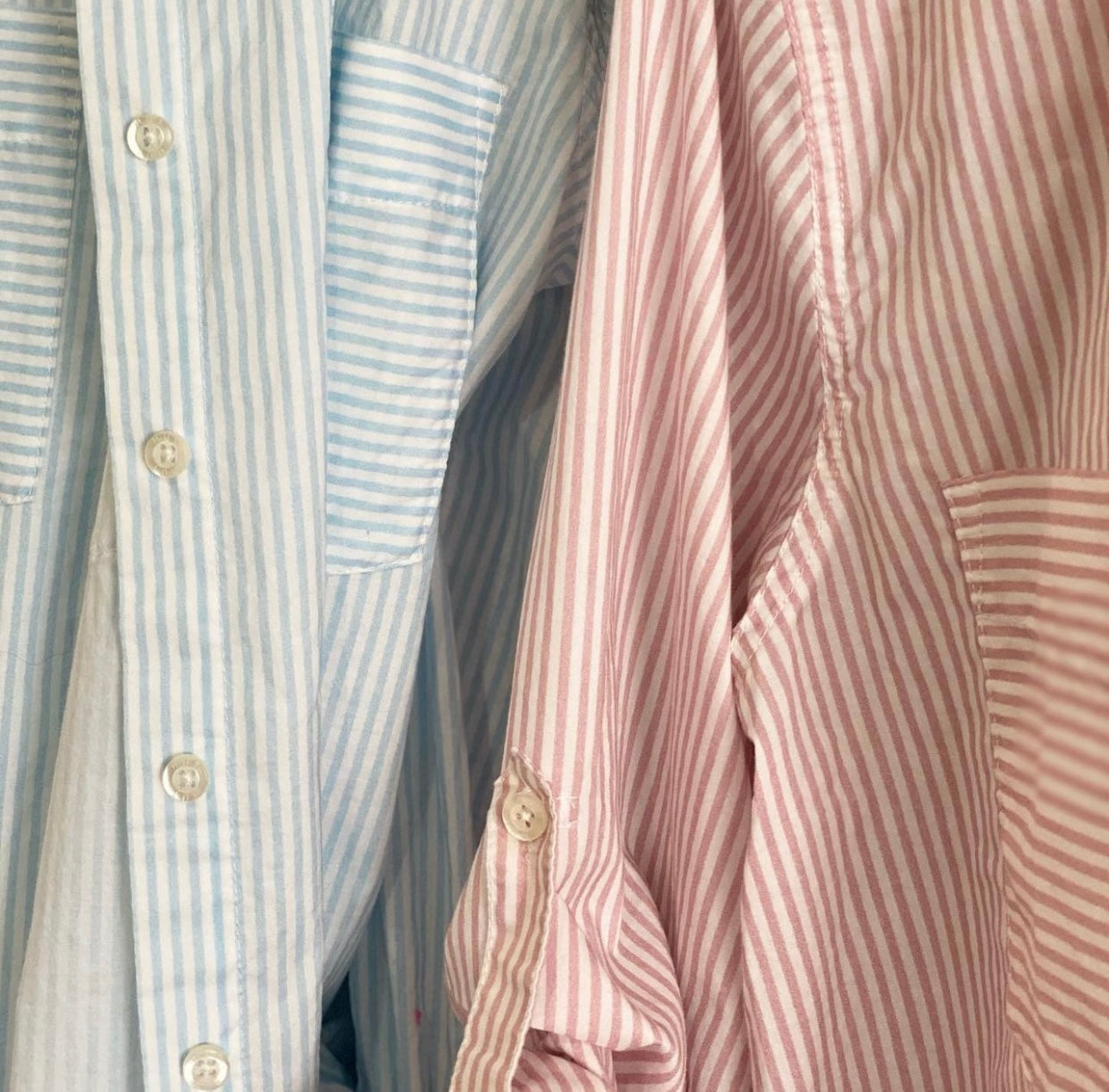 Candy Pink Stripe Cotton Poplin Shirt