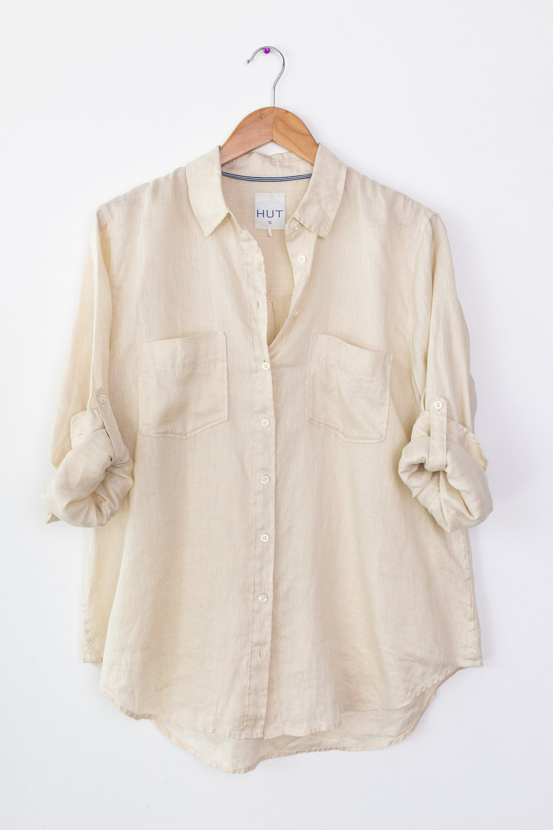 Birch Boyfriend Linen Shirt