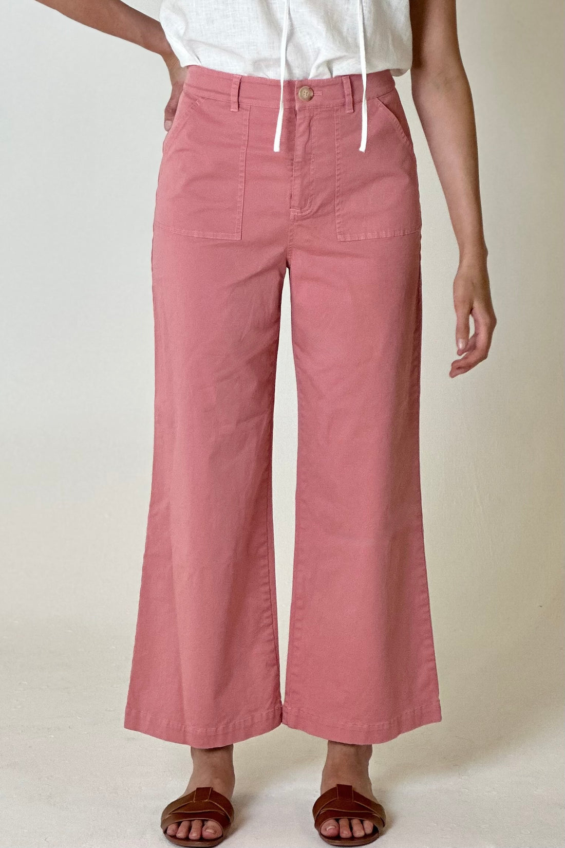 Rhubarb Wide Leg Pant
