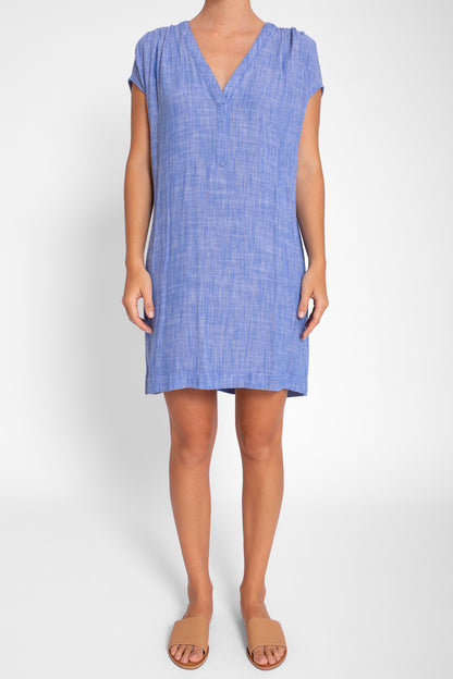 Blue Chambray Tunic Dress
