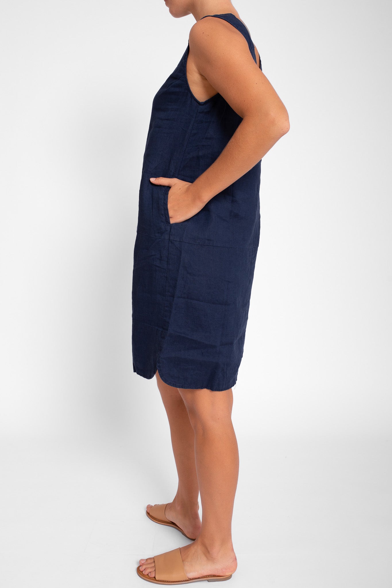 Navy Shift Dress