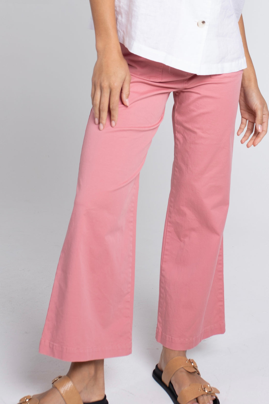 Rhubarb Wide Leg Pant